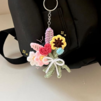 Flower Garden Keychain