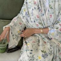 Floral Abaya