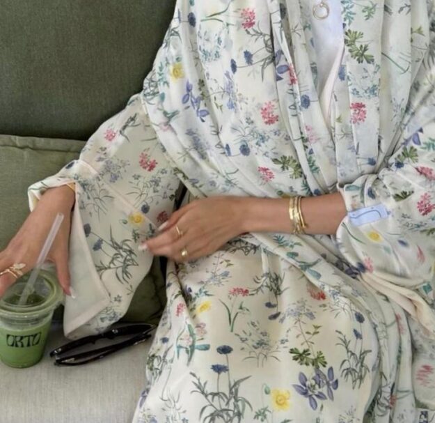 Floral Abaya